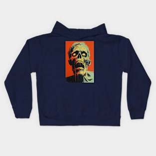 Vintage Zombie Kids Hoodie